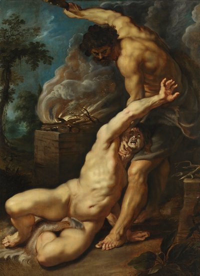 カイン殺害アベル 作： Peter Paul Rubens